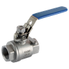 2 Peice Full Bore St St Ball Valve