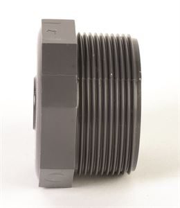 Plug threaded_pvc