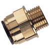 BRASS STRAIGHT ADAPTOR BSPT